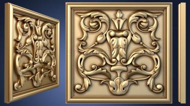 3D model Square door decor (STL)